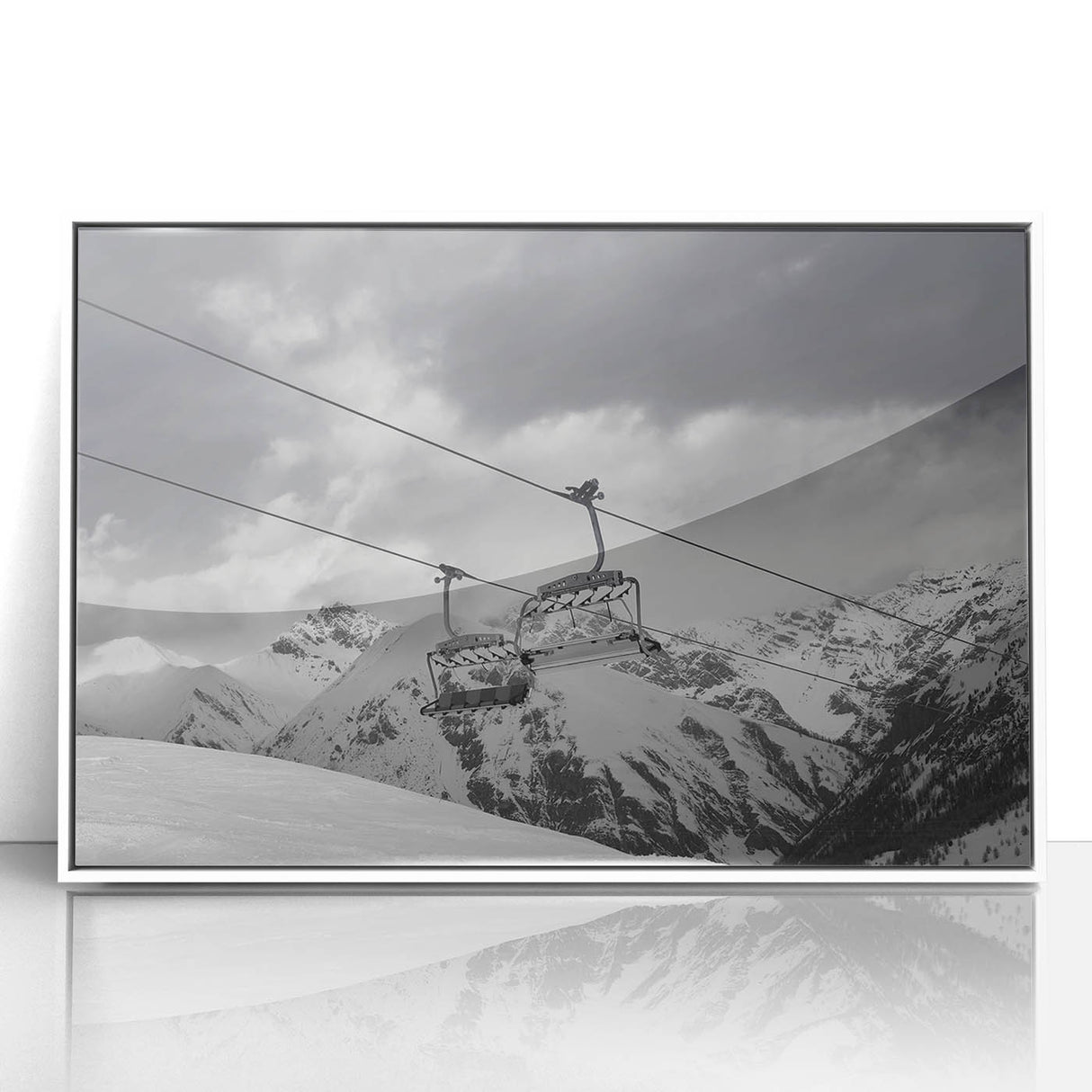 Art deco poster of colorful vintage cars on white acrylic, ideal for nursery wall decor.