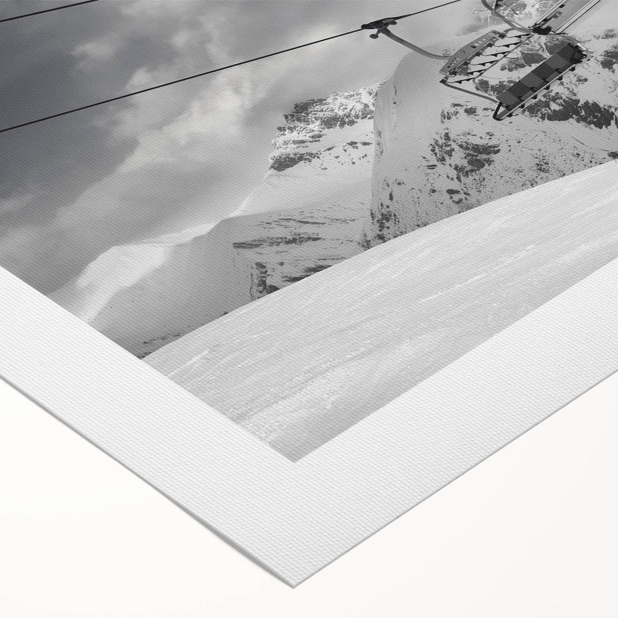 Art deco poster featuring a collection of service vehicles in muted colors on rolled canvas.