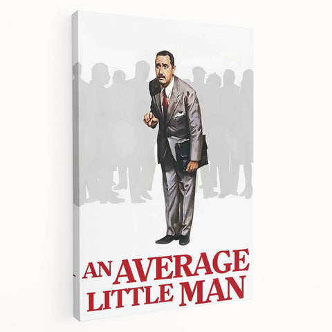 1970s Vintage Movie Poster An Average Little Man Classic Art