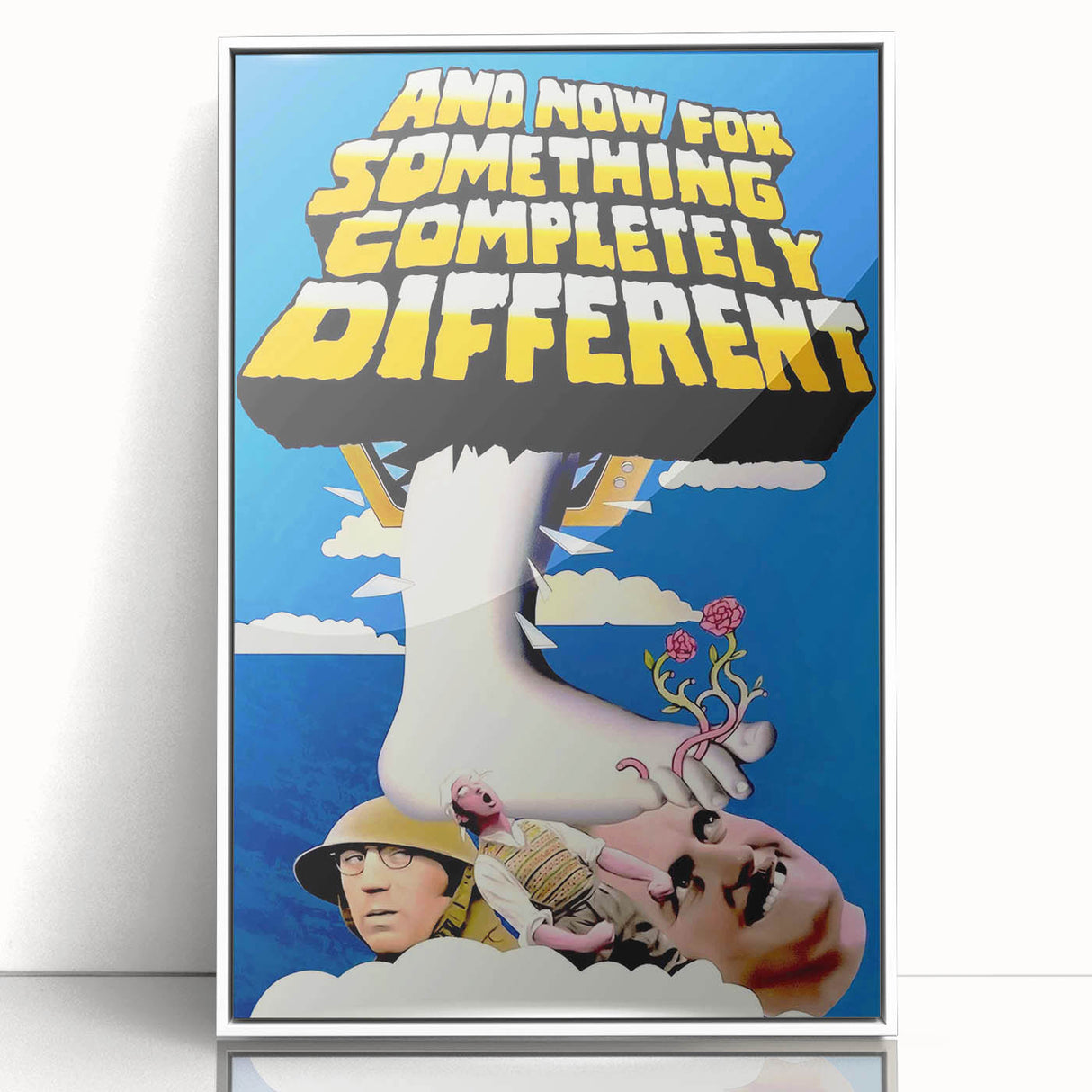 1970s Vintage Movie Poster Monty Python Retro Comedy Film Art