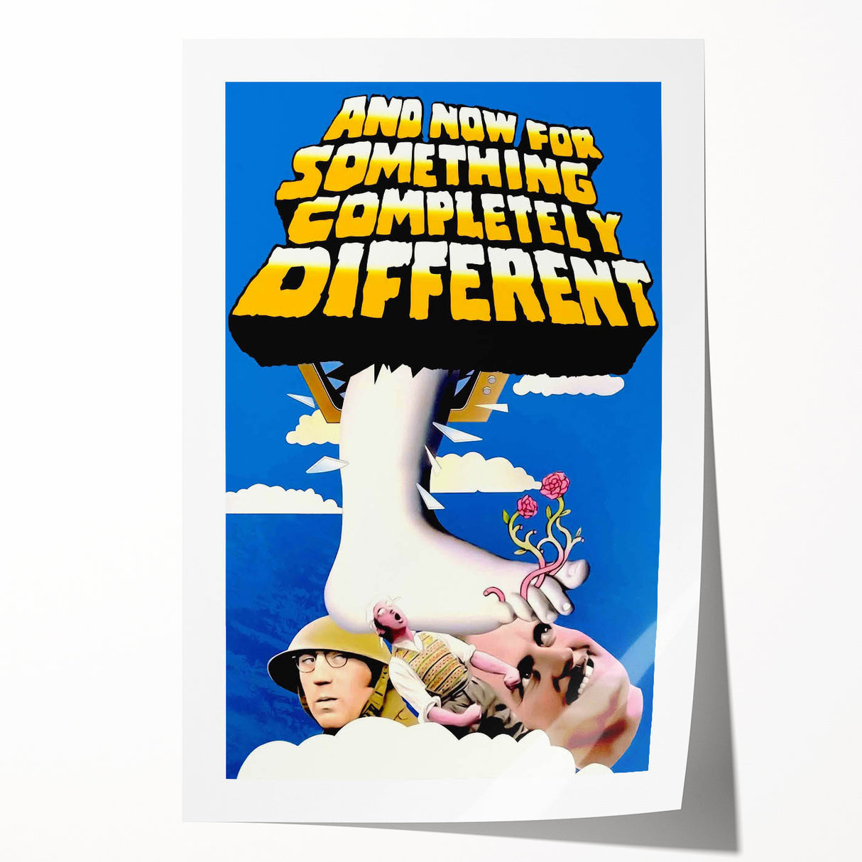 1970s Vintage Movie Poster Monty Python Retro Comedy Film Art