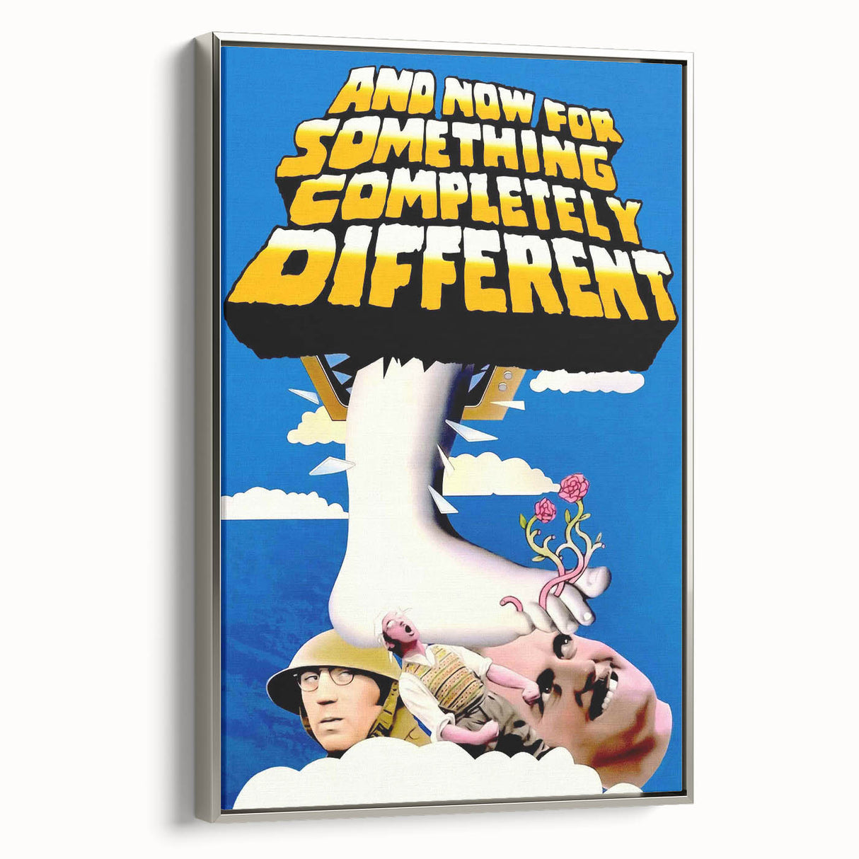 1970s Vintage Movie Poster Monty Python Retro Comedy Film Art