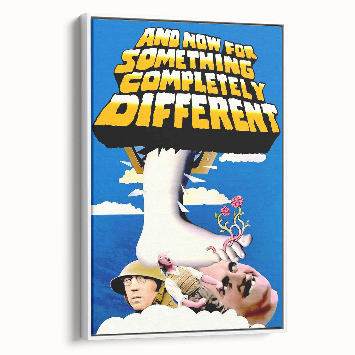 1970s Vintage Movie Poster Monty Python Retro Comedy Film Art