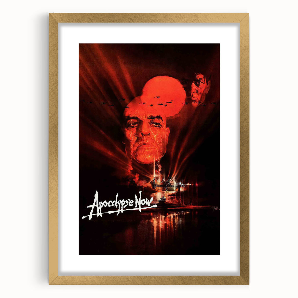 1970s Vintage Movie Poster Apocalypse Now Classic War Film