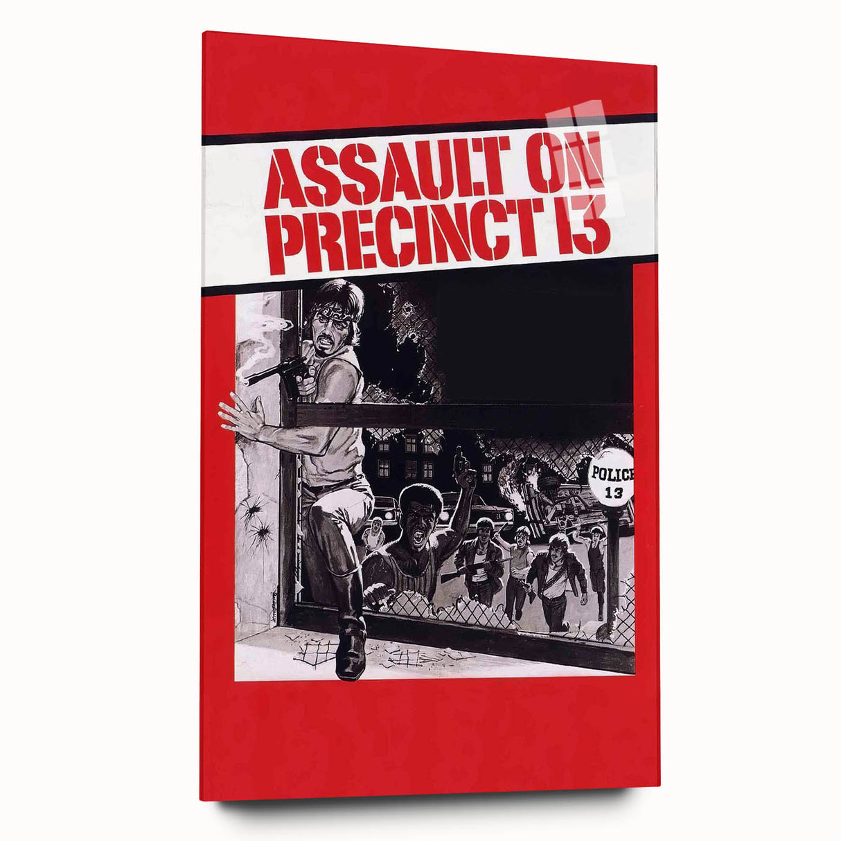 1970s Vintage Movie Poster Assault on Precinct 13 Retro Art