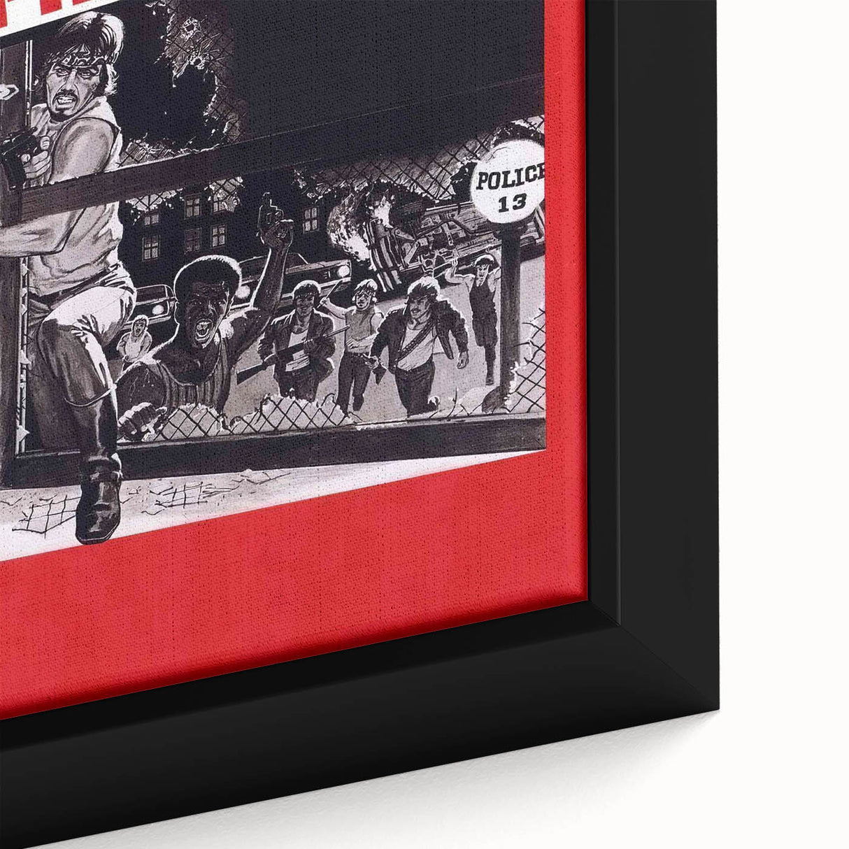 1970s Vintage Movie Poster Assault on Precinct 13 Retro Art