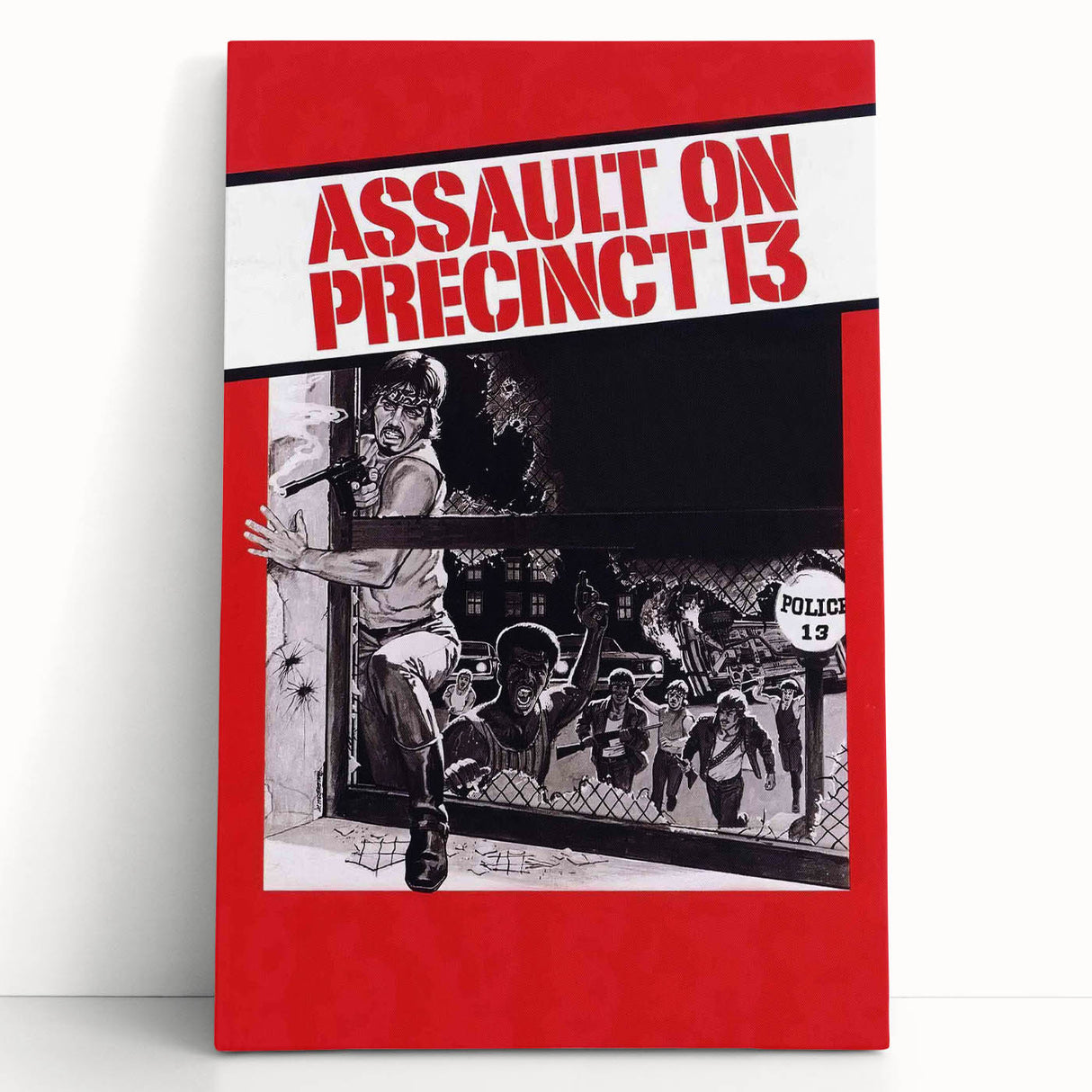 1970s Vintage Movie Poster Assault on Precinct 13 Retro Art