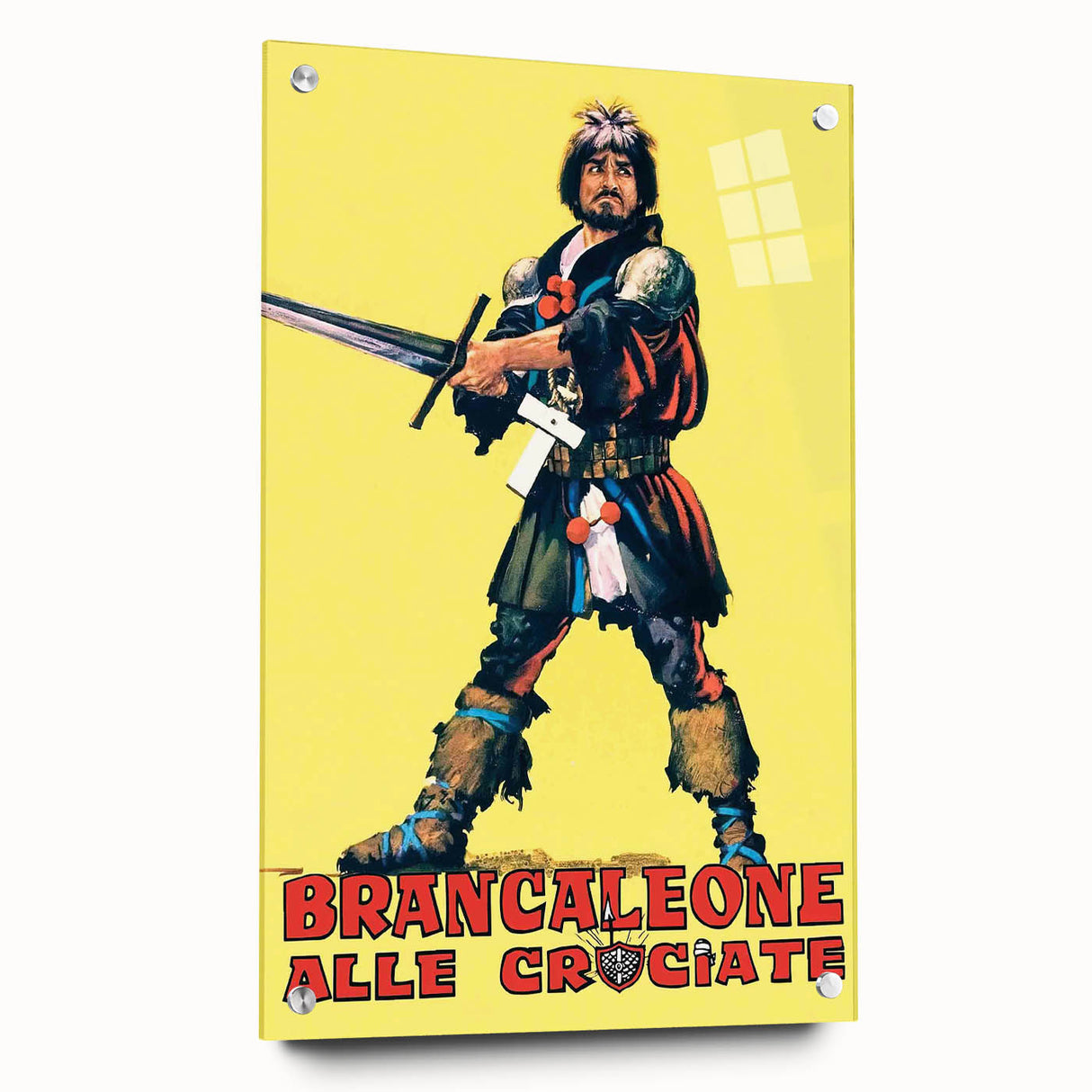 Brancaleone alle Crociate 1970s Vintage Movie Poster Classic 70s Film Art