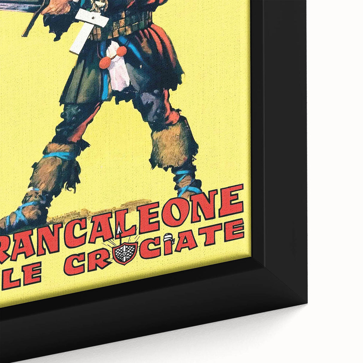 Brancaleone alle Crociate 1970s Vintage Movie Poster Classic 70s Film Art