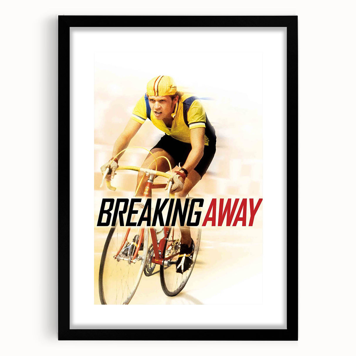 Breaking Away 1970s Vintage Movie Poster Classic 70s Film Art