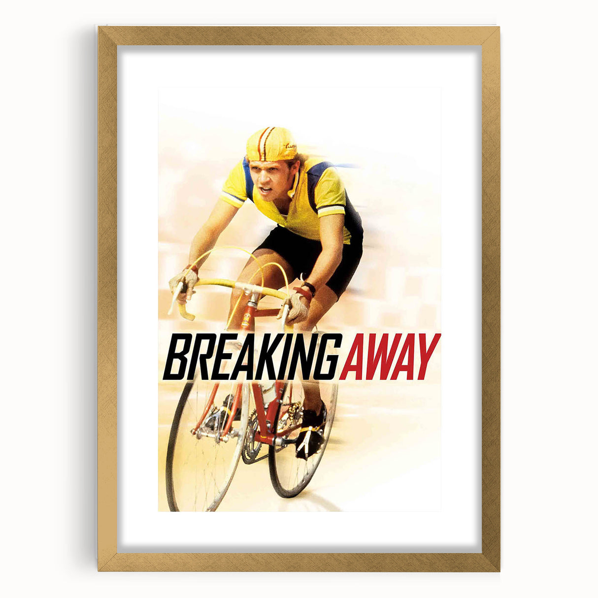 Breaking Away 1970s Vintage Movie Poster Classic 70s Film Art