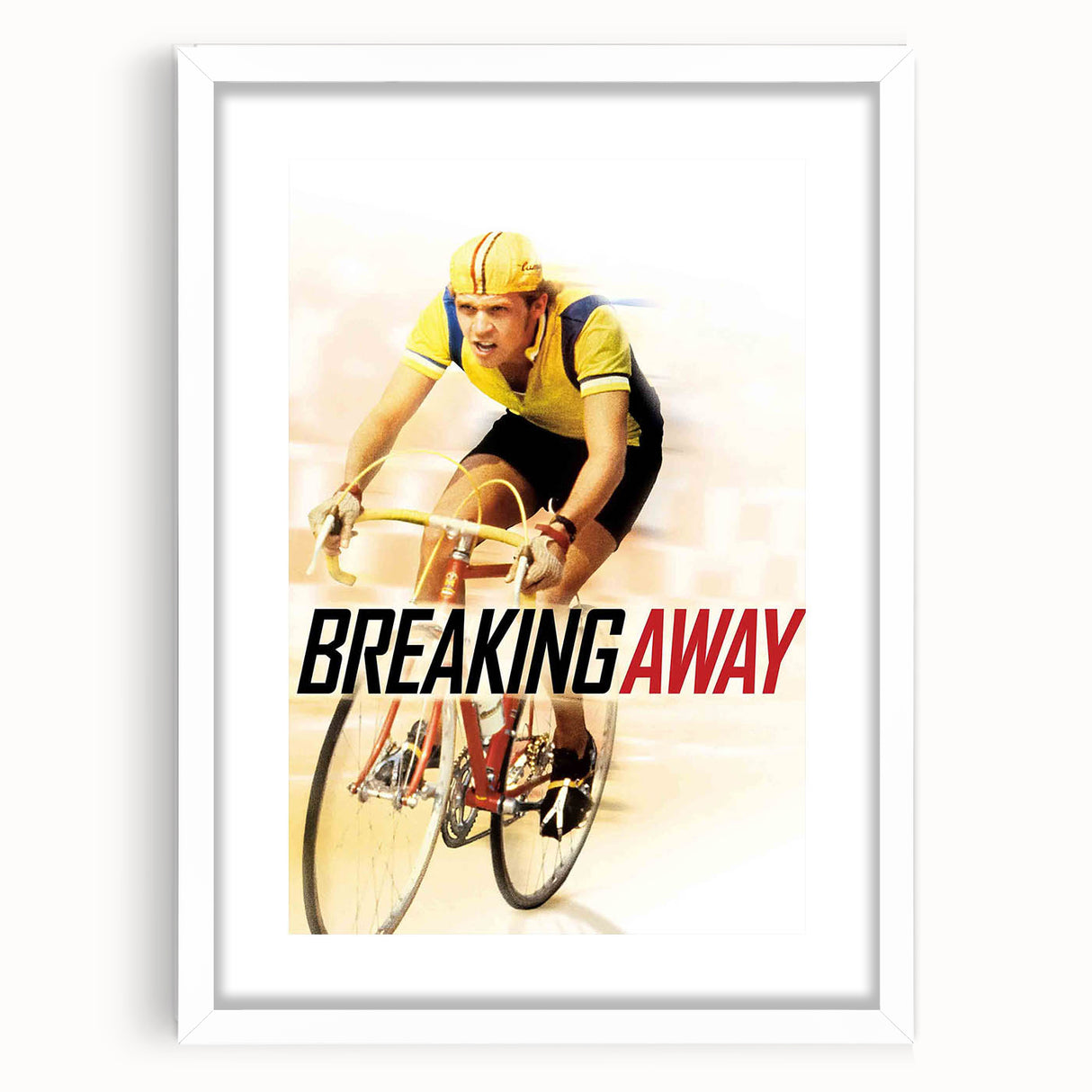 Breaking Away 1970s Vintage Movie Poster Classic 70s Film Art