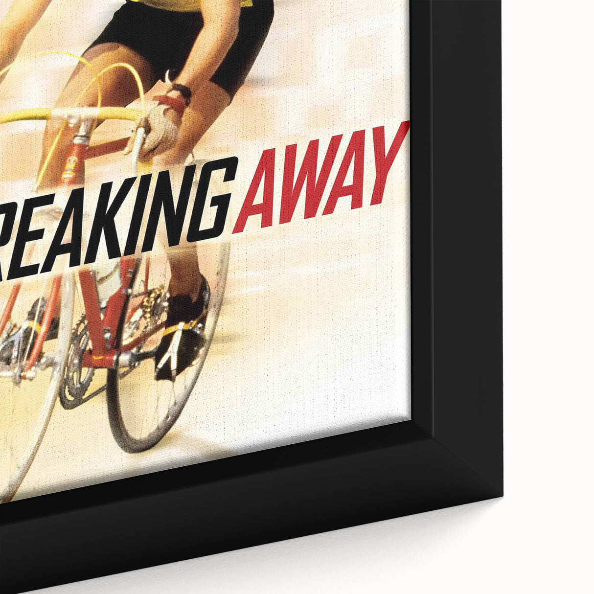 Breaking Away 1970s Vintage Movie Poster Classic 70s Film Art