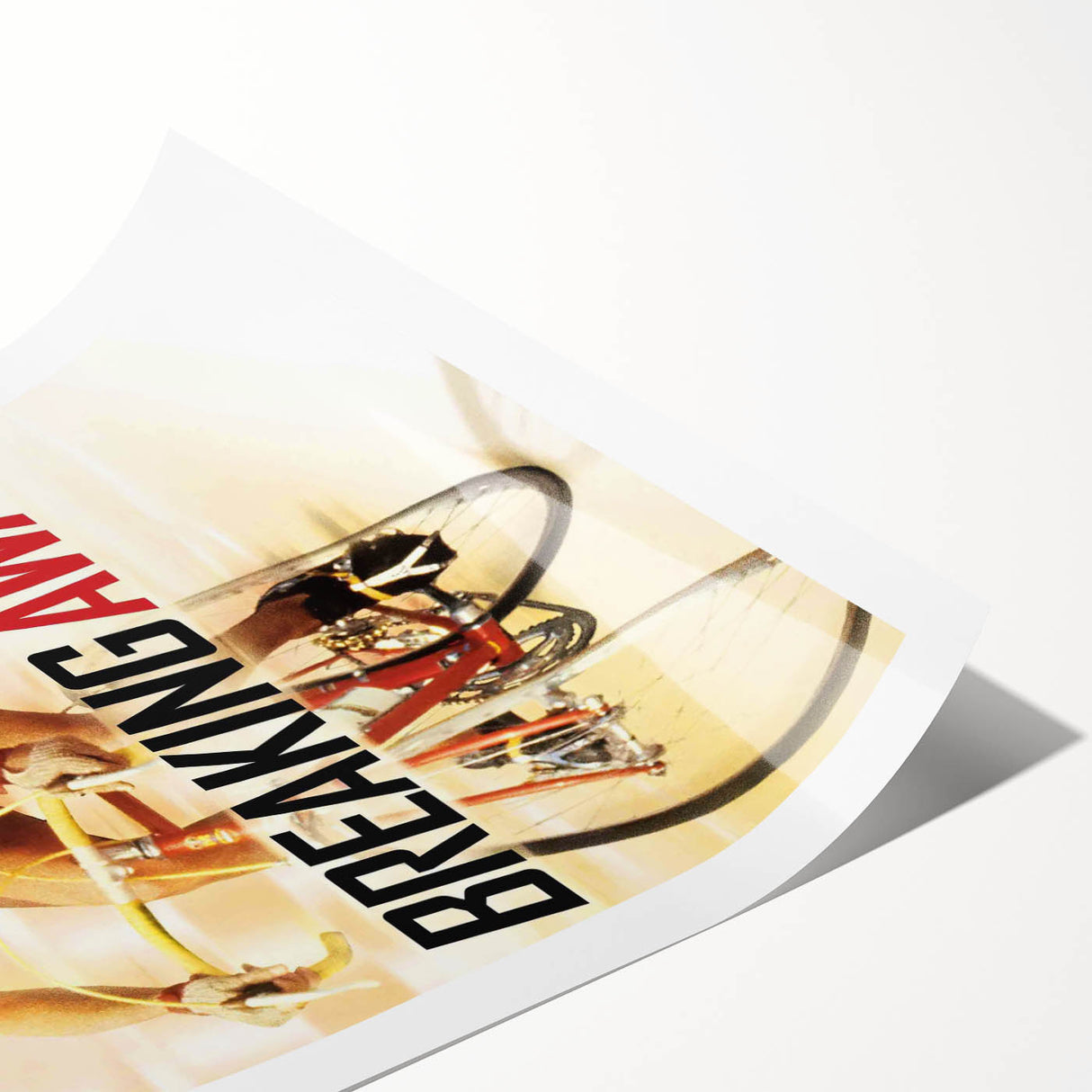 Breaking Away 1970s Vintage Movie Poster Classic 70s Film Art