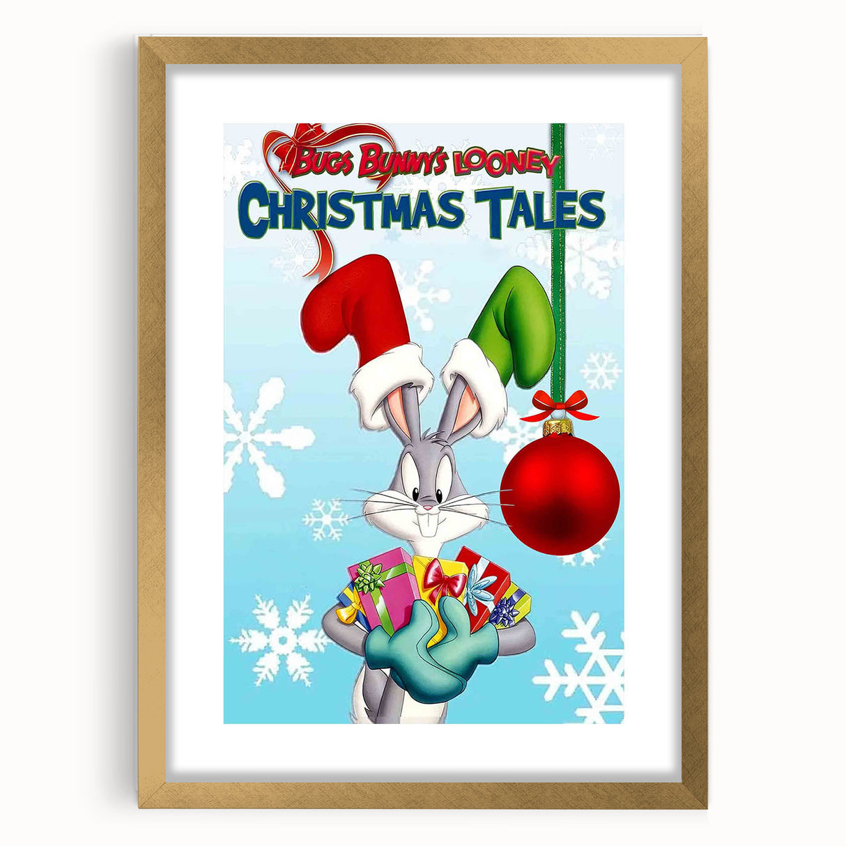 Bugs Bunny’s Looney Christmas Tales 1970s Vintage Movie Poster