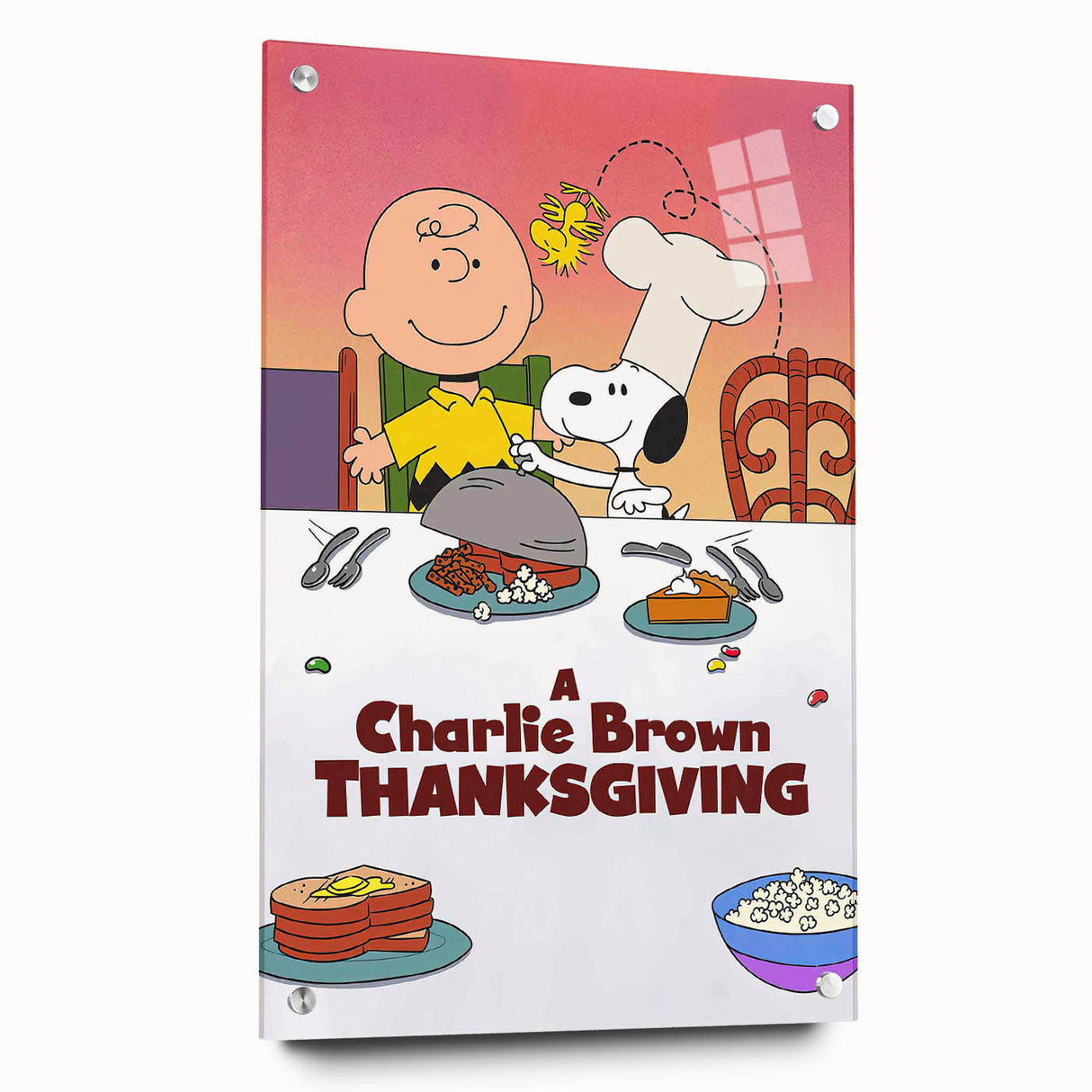 1970s Vintage Movie Poster – Classic 70s Film Art of A Charlie Brown Thanksgiving