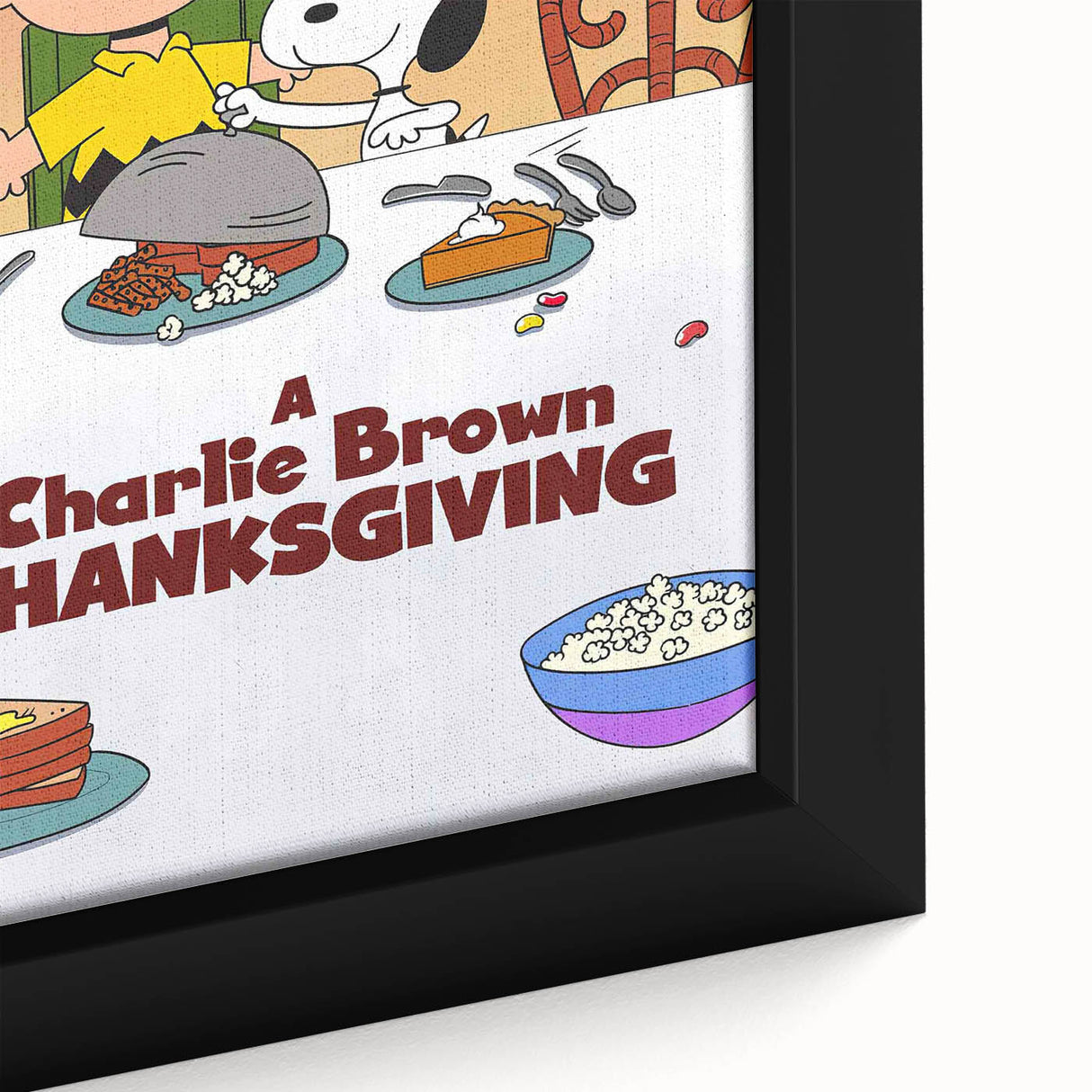 1970s Vintage Movie Poster – Classic 70s Film Art of A Charlie Brown Thanksgiving