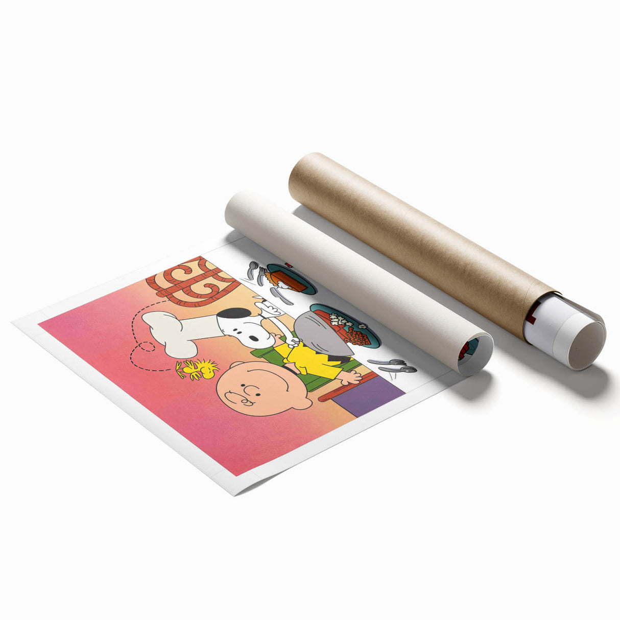 1970s Vintage Movie Poster – Classic 70s Film Art of A Charlie Brown Thanksgiving