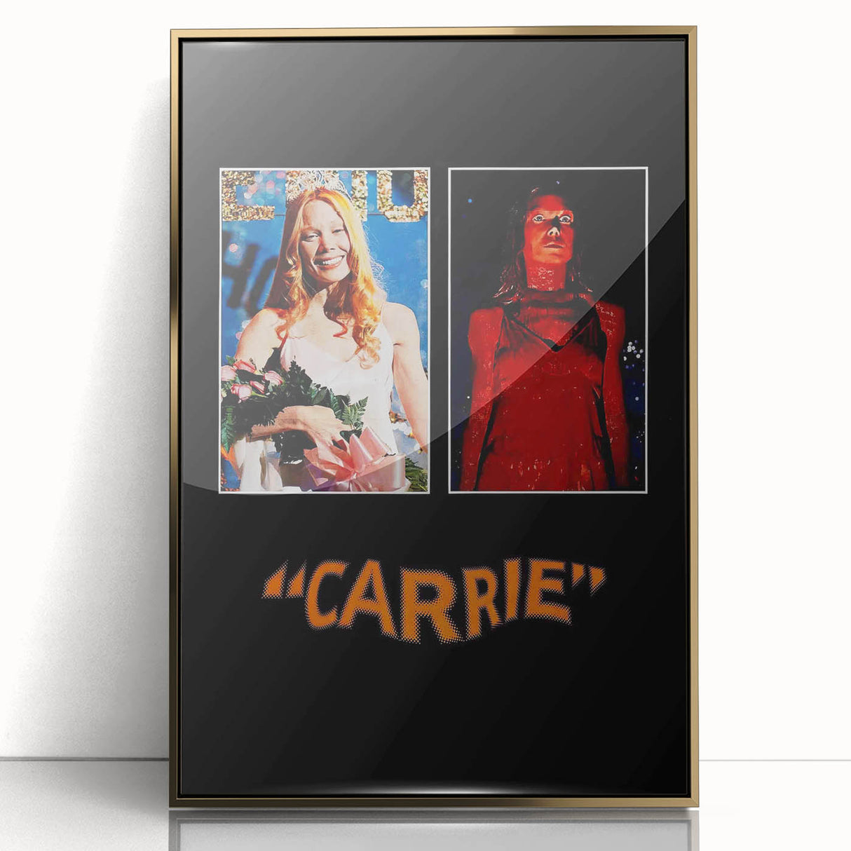 Carrie 1970s Vintage Movie Poster Classic 70s Film Art