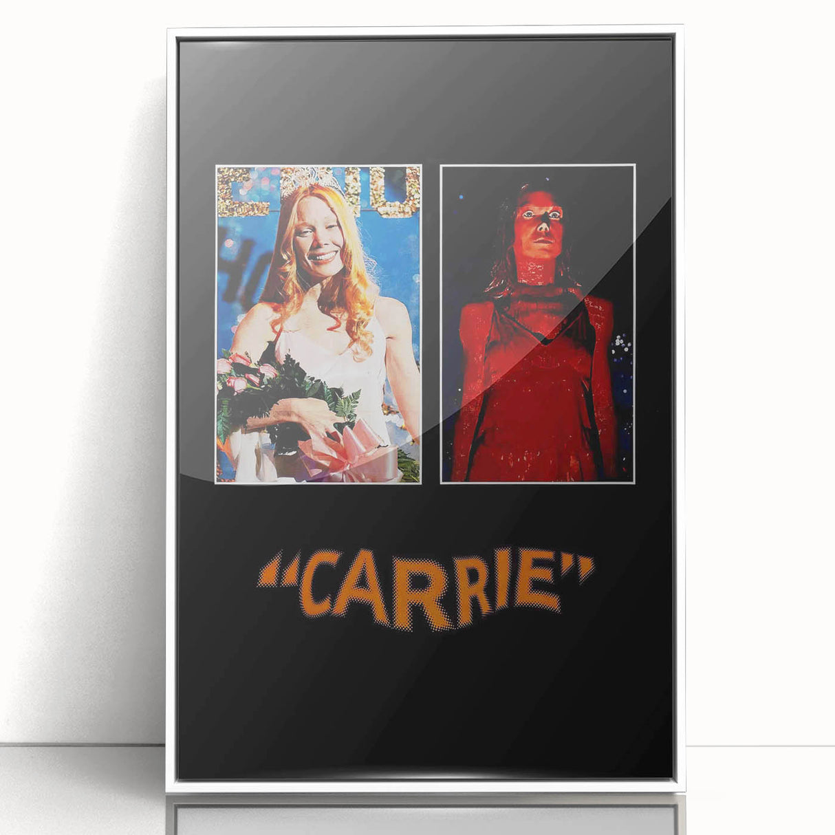 Carrie 1970s Vintage Movie Poster Classic 70s Film Art