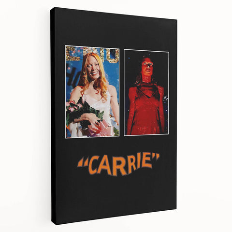 Carrie 1970s Vintage Movie Poster Classic 70s Film Art