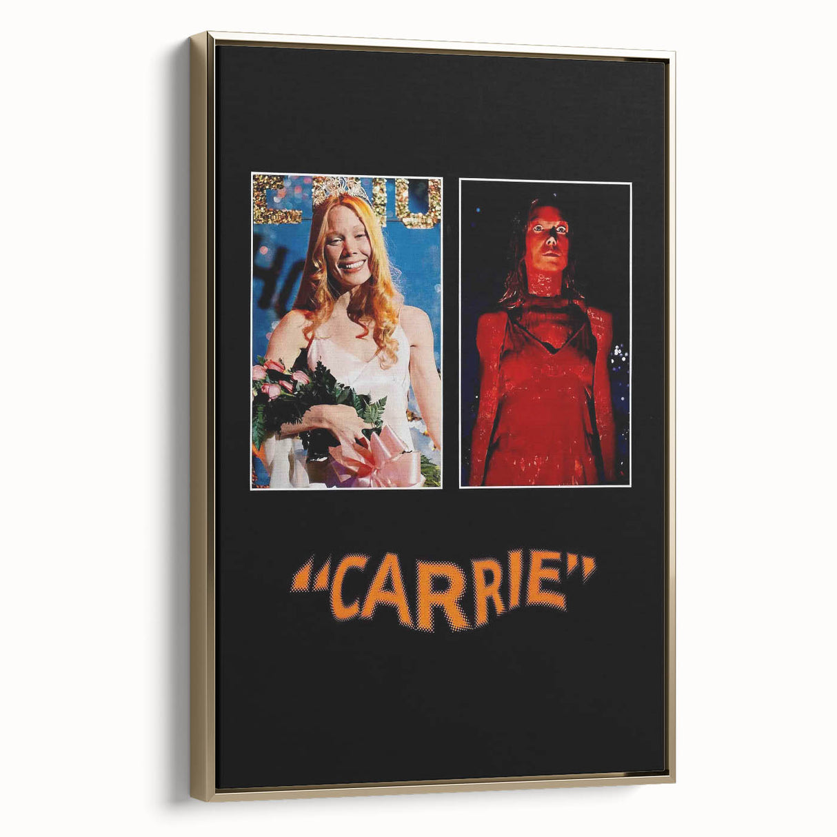 Carrie 1970s Vintage Movie Poster Classic 70s Film Art