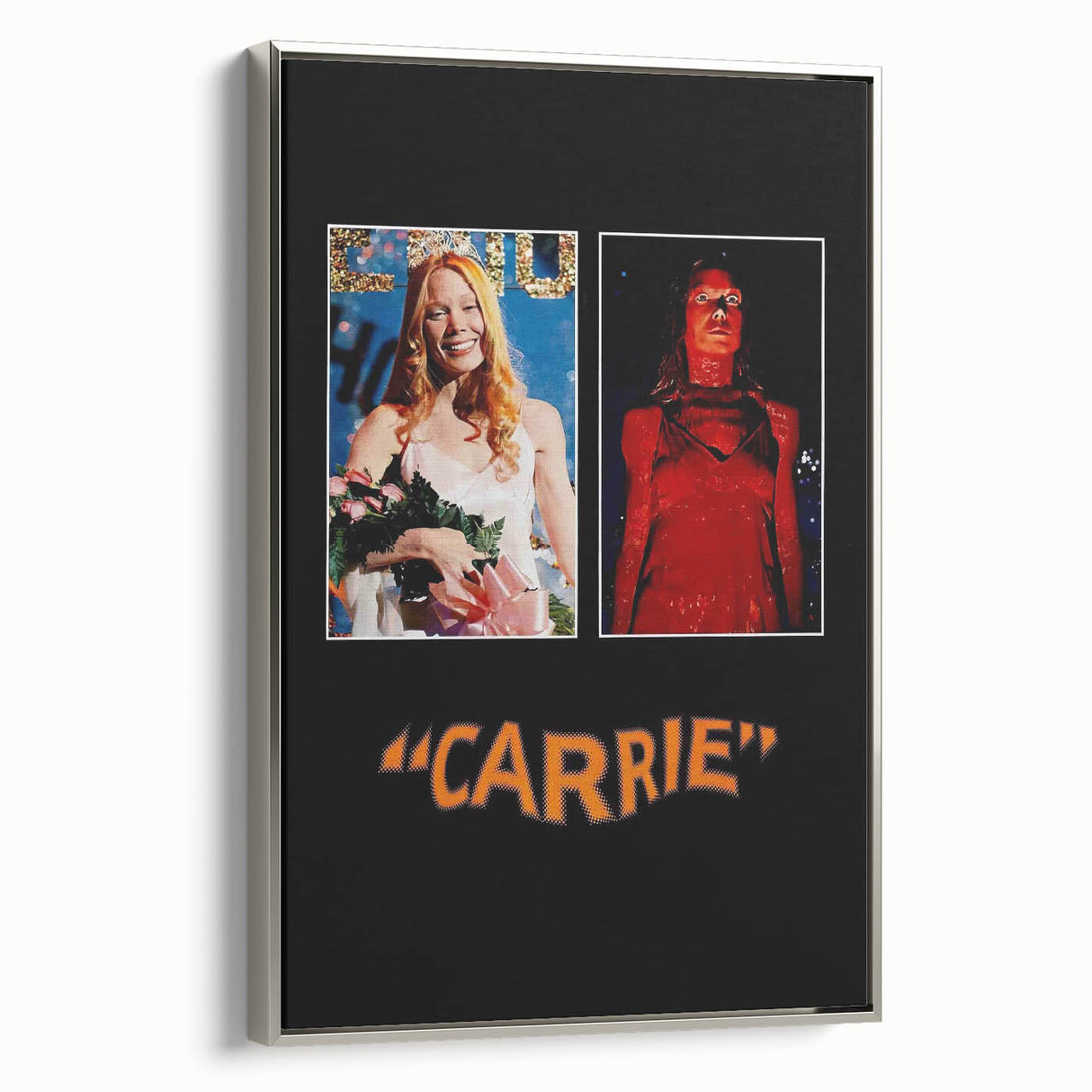 Carrie 1970s Vintage Movie Poster Classic 70s Film Art
