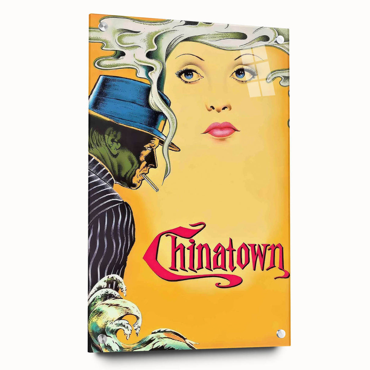 Chinatown 1970s Vintage Movie Poster Classic 70s Film Art