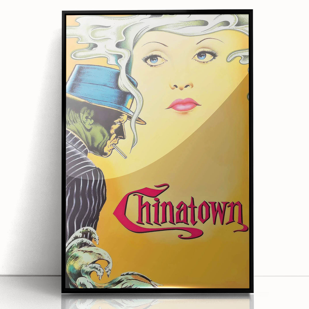 Chinatown 1970s Vintage Movie Poster Classic 70s Film Art