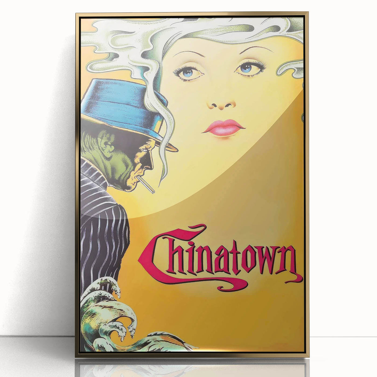 Chinatown 1970s Vintage Movie Poster Classic 70s Film Art