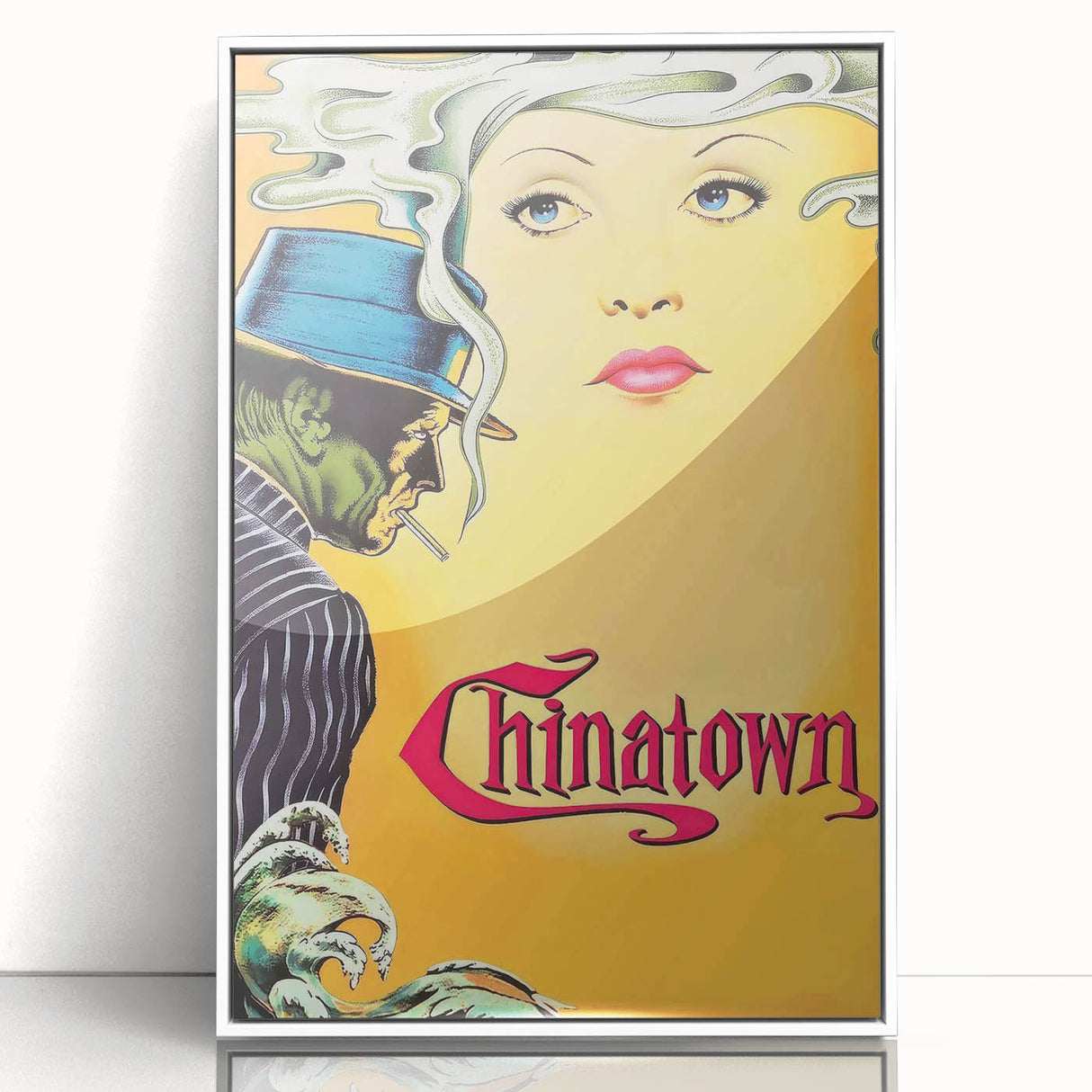 Chinatown 1970s Vintage Movie Poster Classic 70s Film Art