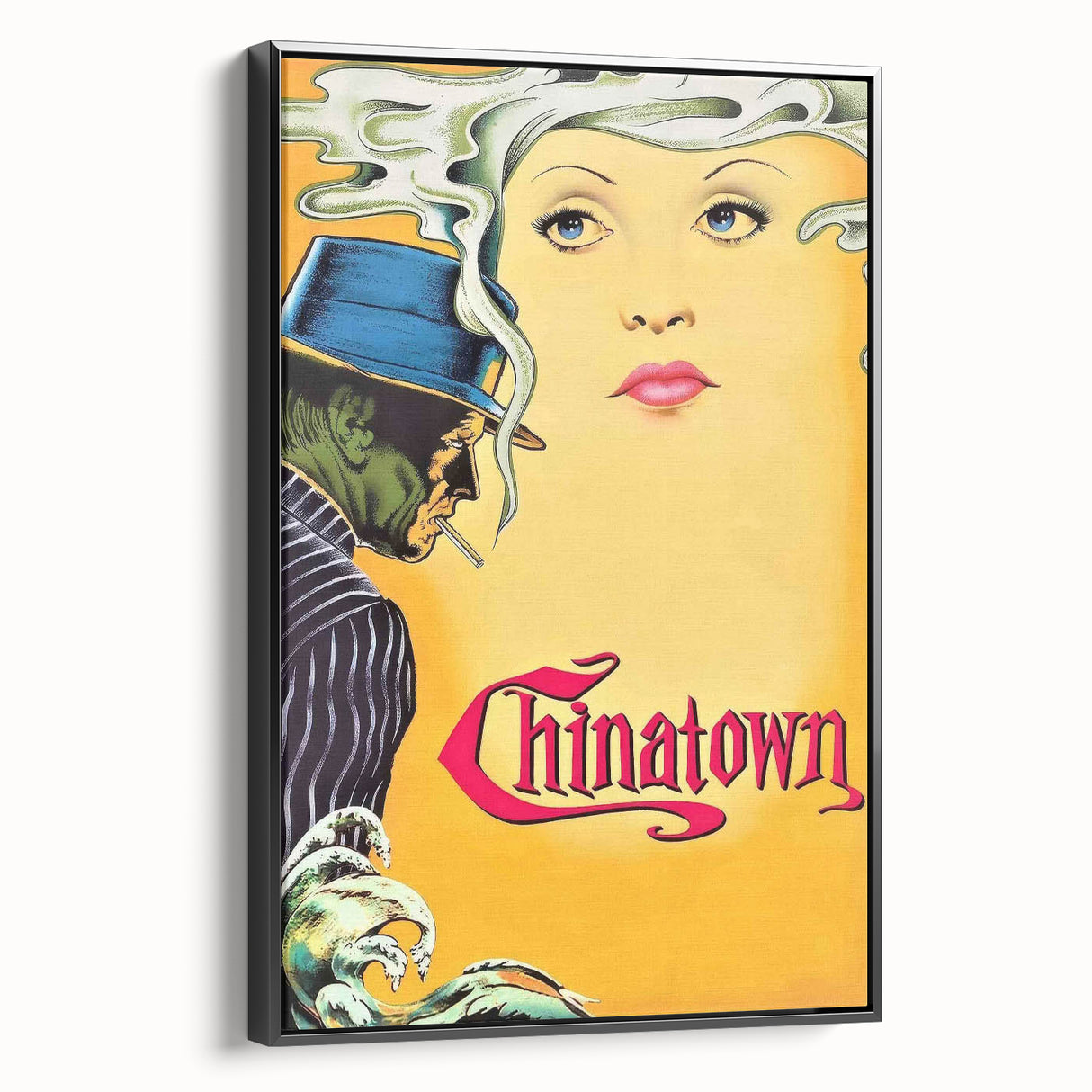 Chinatown 1970s Vintage Movie Poster Classic 70s Film Art