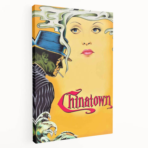 Chinatown 1970s Vintage Movie Poster Classic 70s Film Art