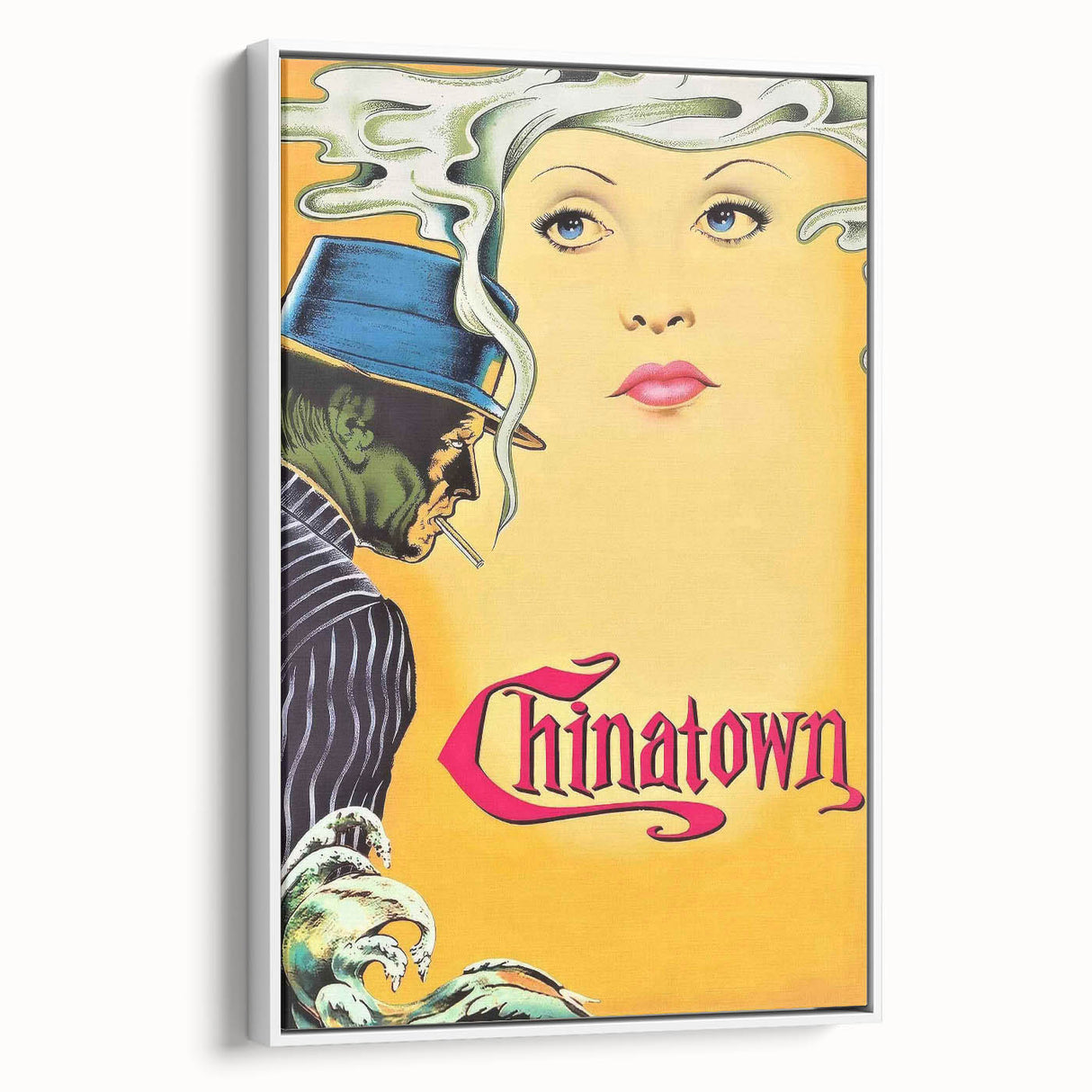 Chinatown 1970s Vintage Movie Poster Classic 70s Film Art