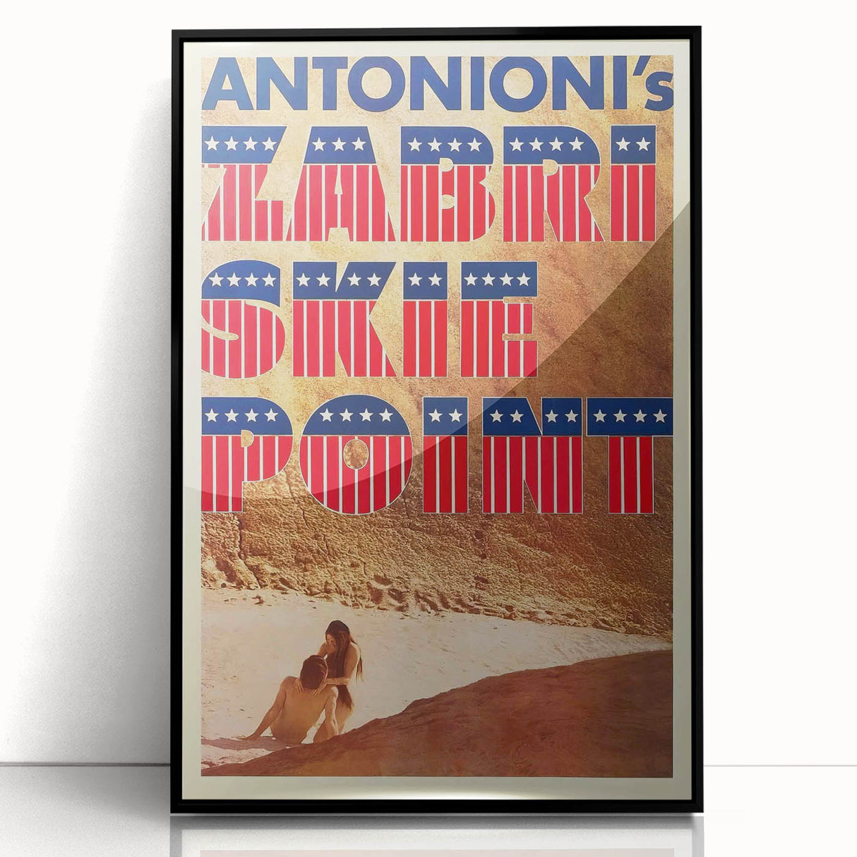 Zabriskie Point 1970s Vintage Movie Poster Classic 70s Film Art