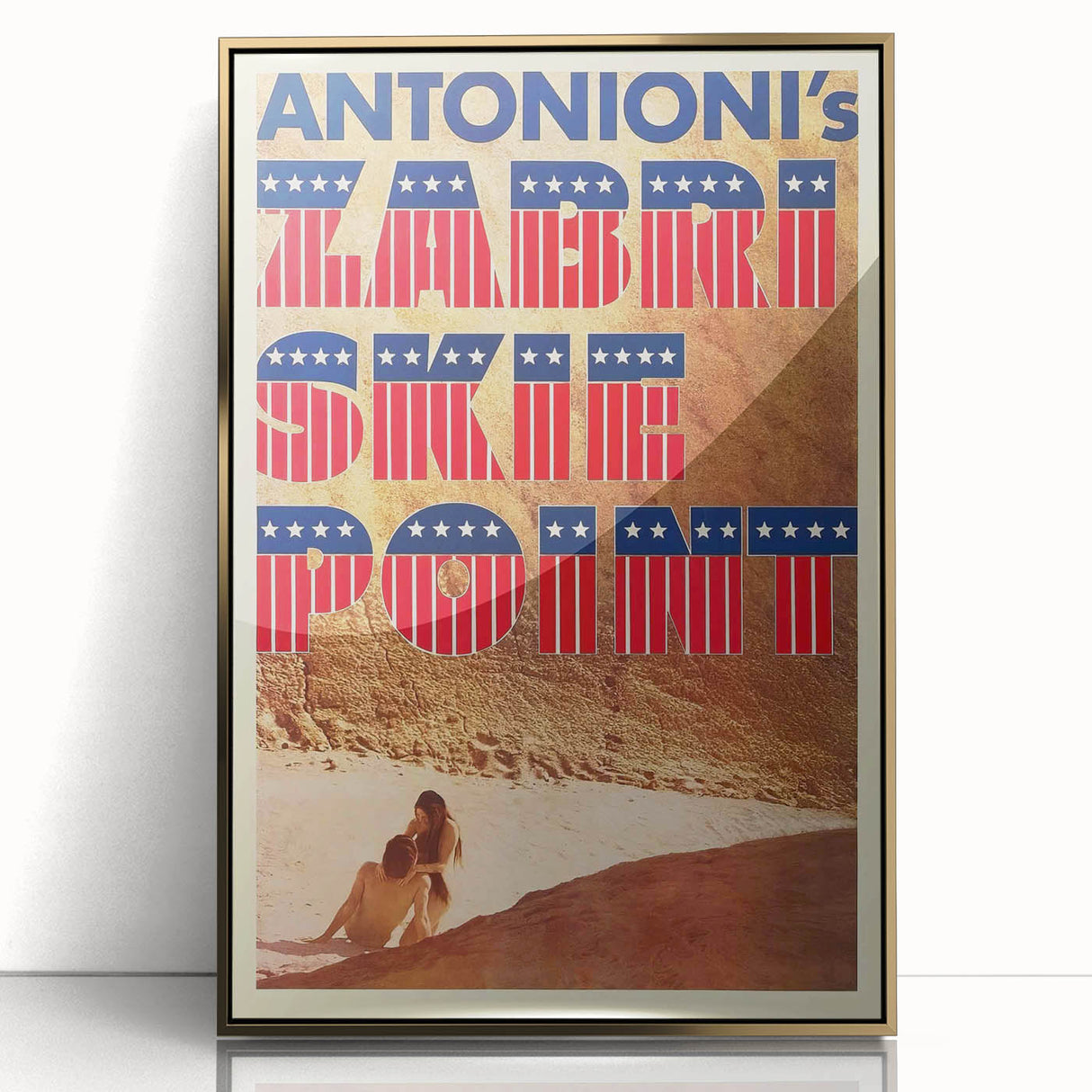 Zabriskie Point 1970s Vintage Movie Poster Classic 70s Film Art