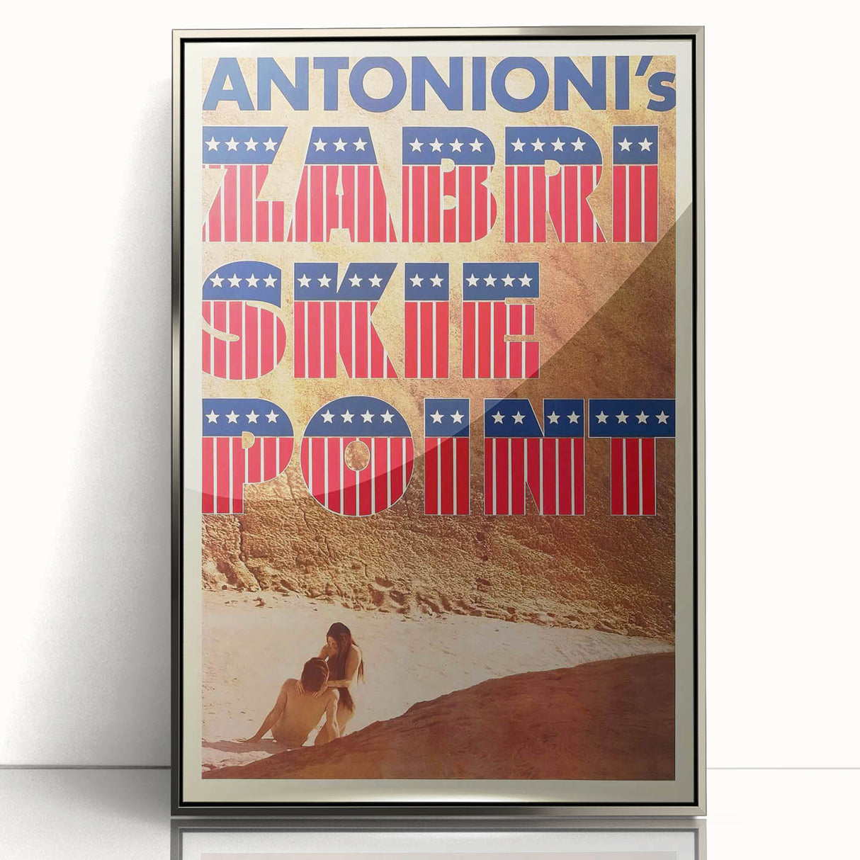 Zabriskie Point 1970s Vintage Movie Poster Classic 70s Film Art