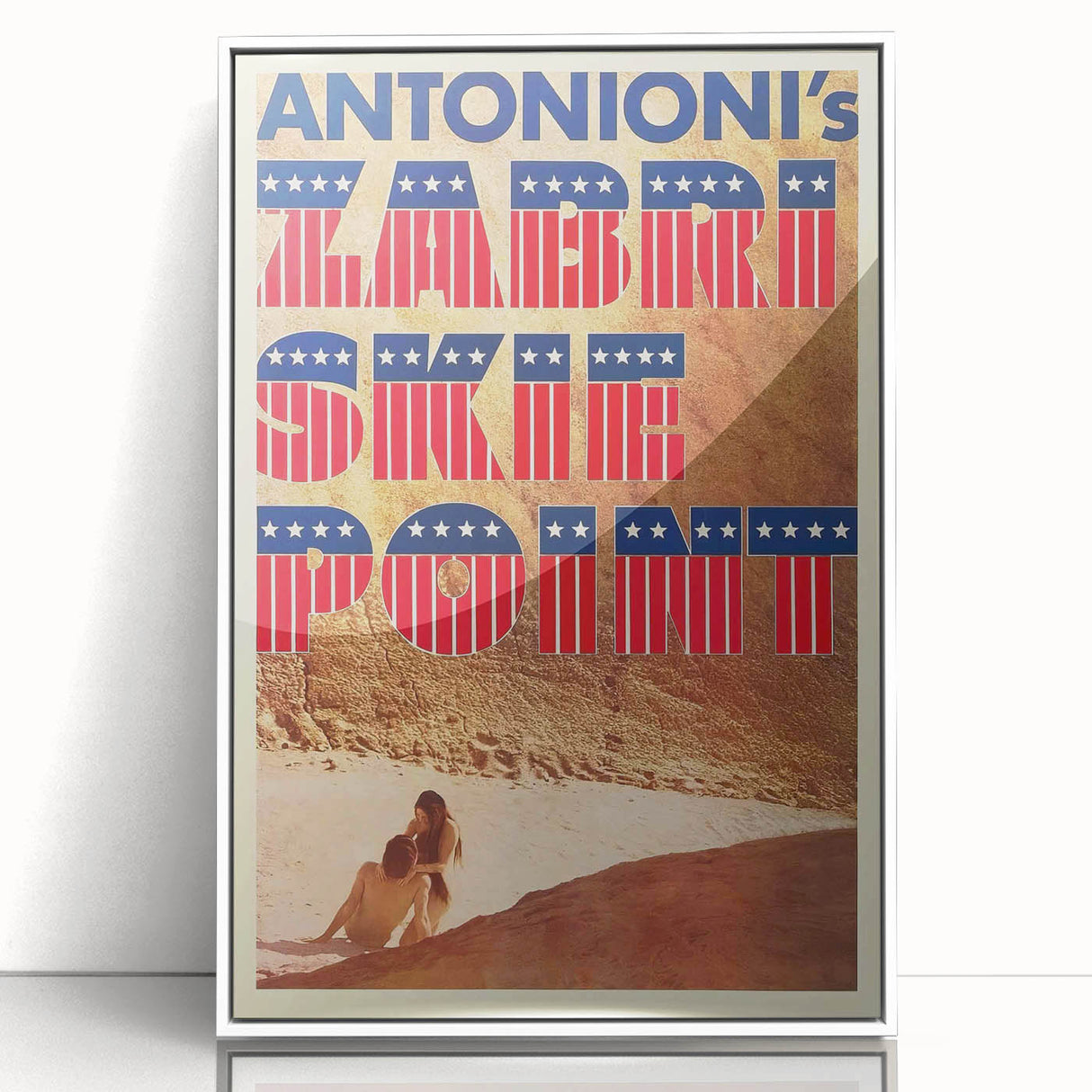 Zabriskie Point 1970s Vintage Movie Poster Classic 70s Film Art