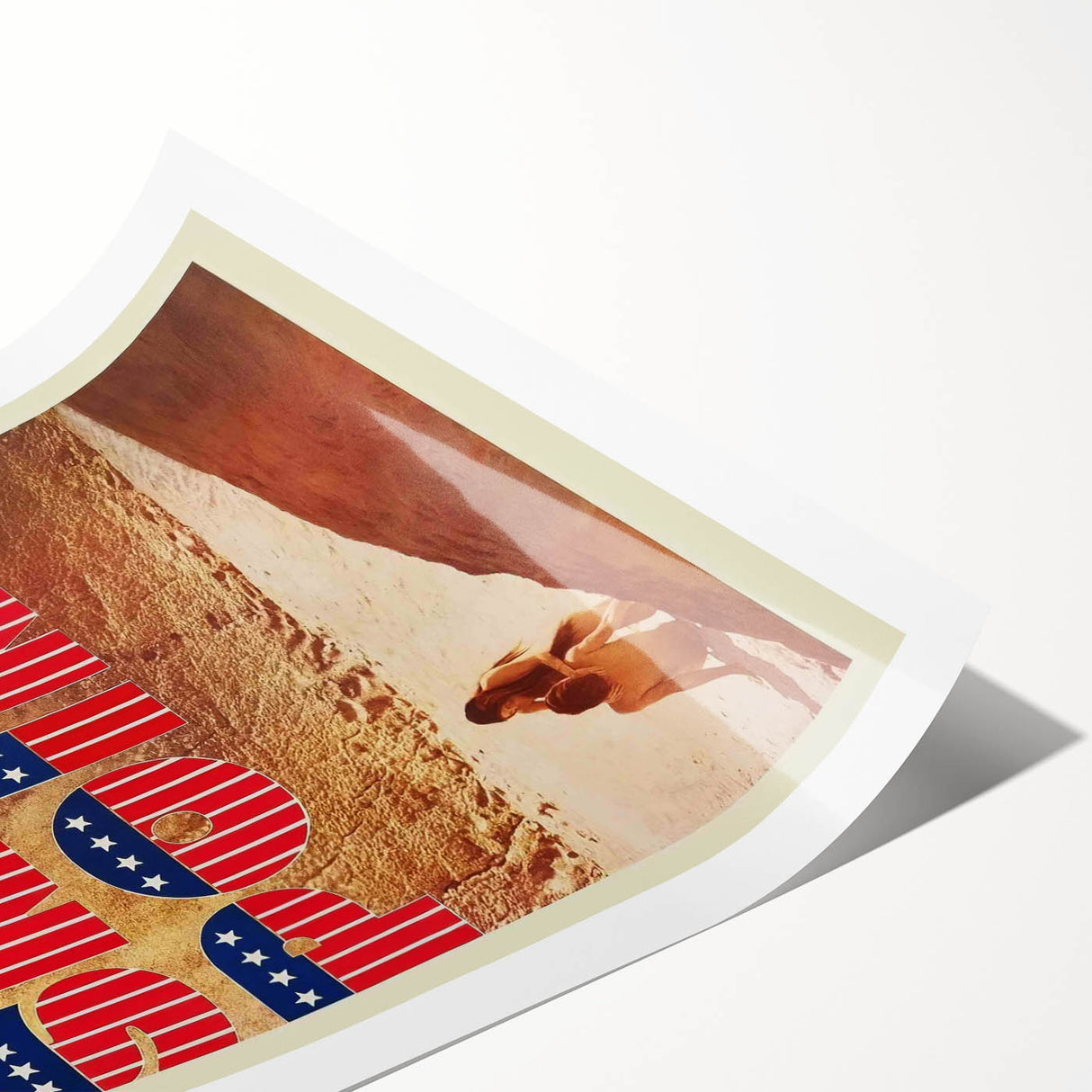 Zabriskie Point 1970s Vintage Movie Poster Classic 70s Film Art