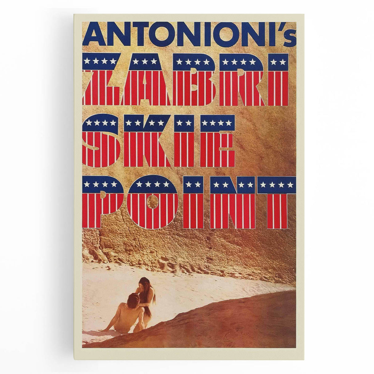 Zabriskie Point 1970s Vintage Movie Poster Classic 70s Film Art