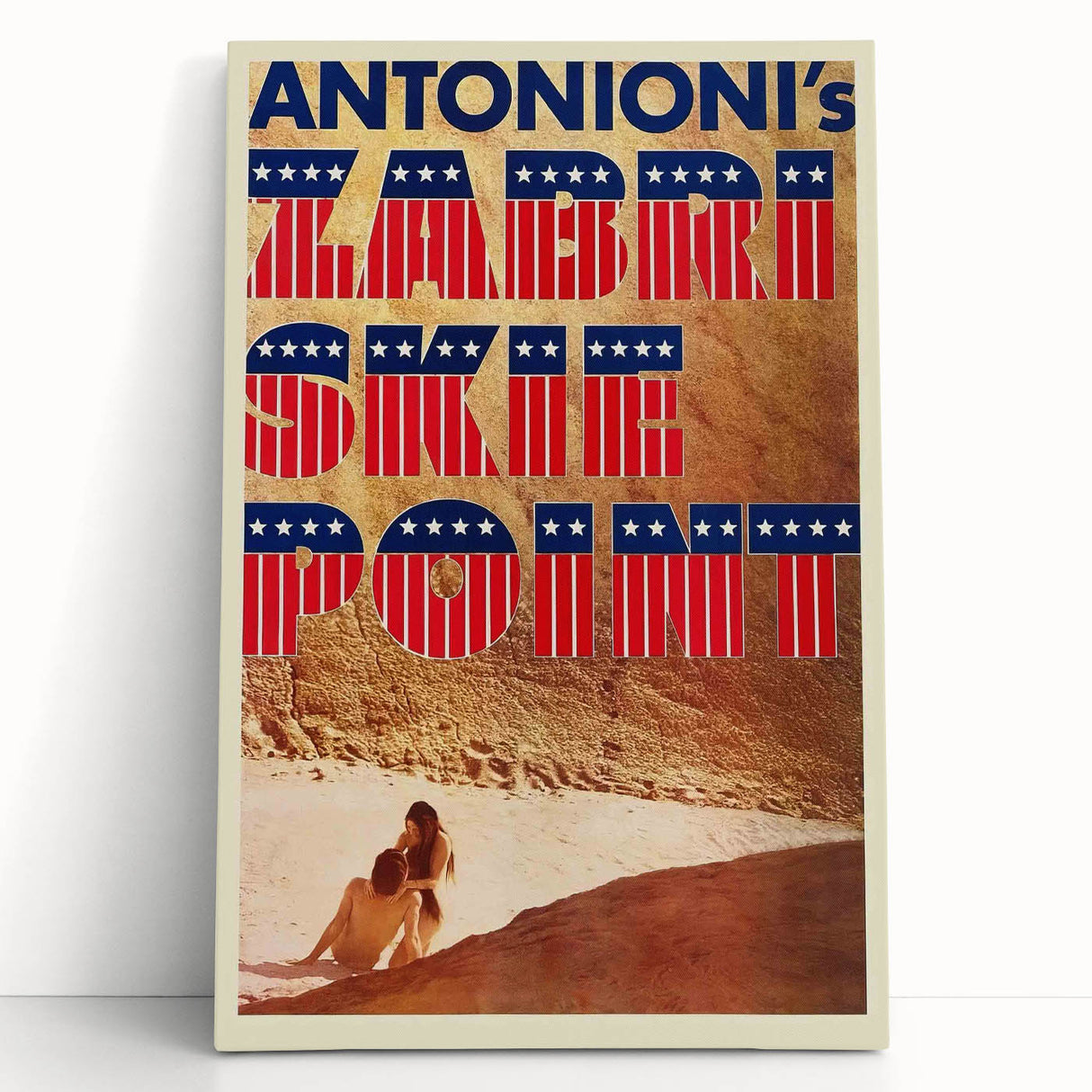 Zabriskie Point 1970s Vintage Movie Poster Classic 70s Film Art