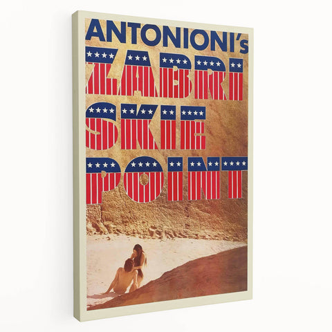 Zabriskie Point 1970s Vintage Movie Poster Classic 70s Film Art