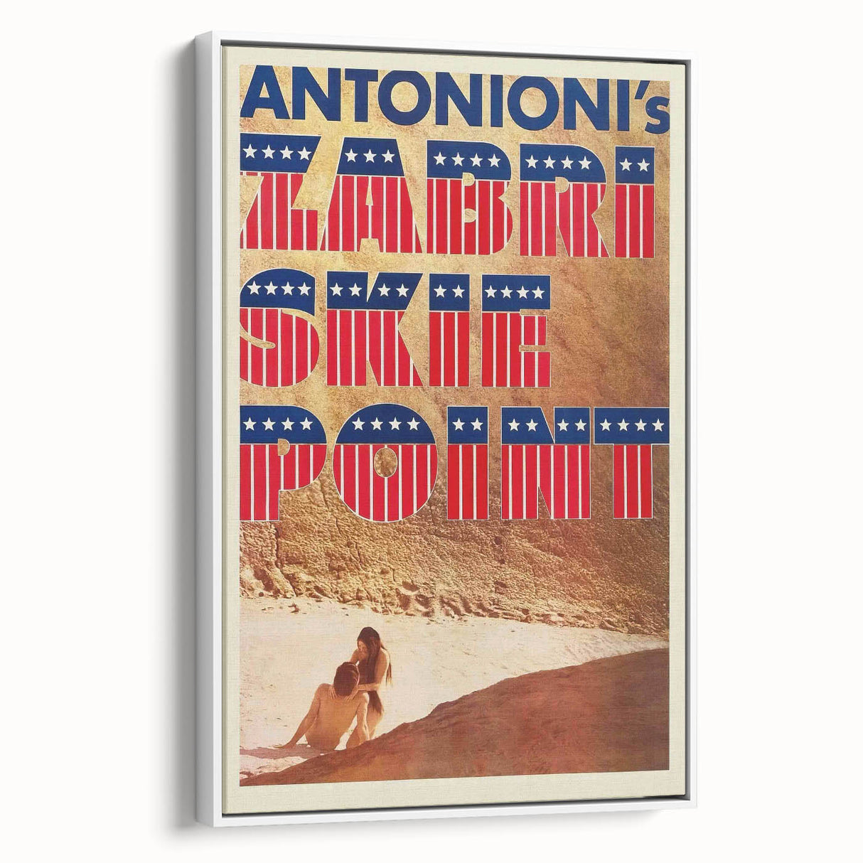 Zabriskie Point 1970s Vintage Movie Poster Classic 70s Film Art