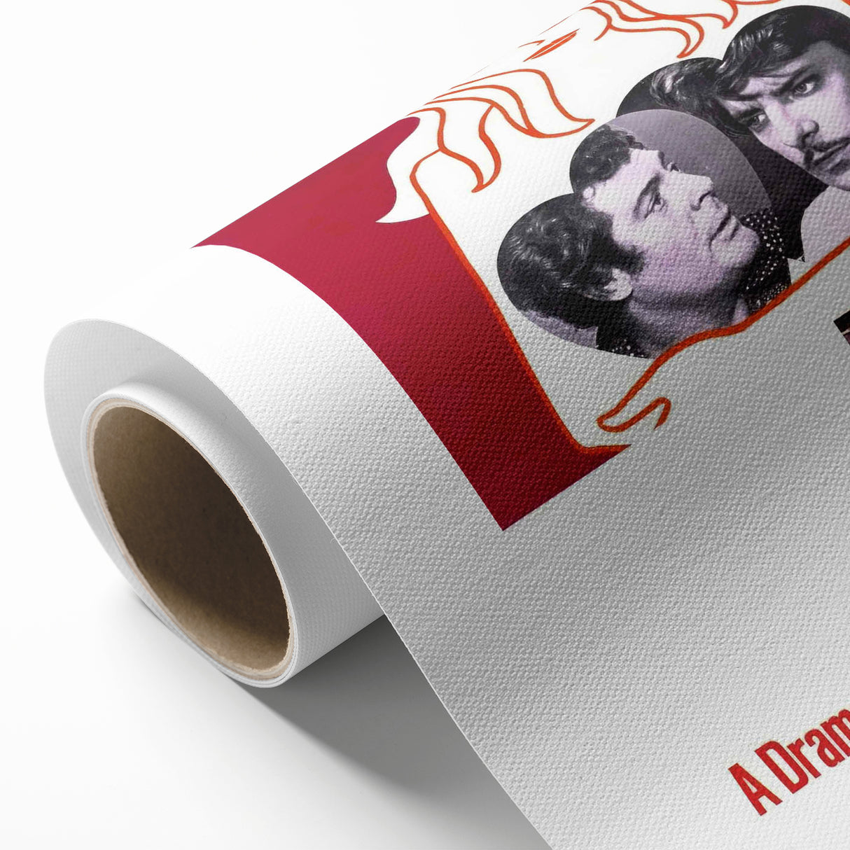 1970s Vintage Movie Poster – Classic 70s Film Art of A Drama of Jealousy