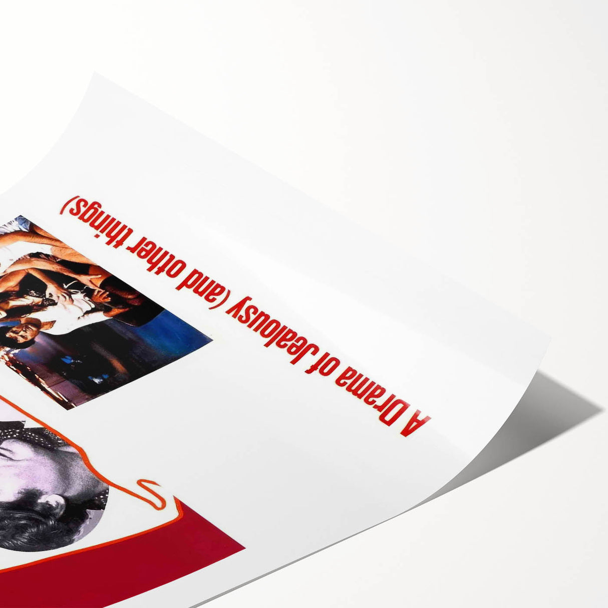 1970s Vintage Movie Poster – Classic 70s Film Art of A Drama of Jealousy