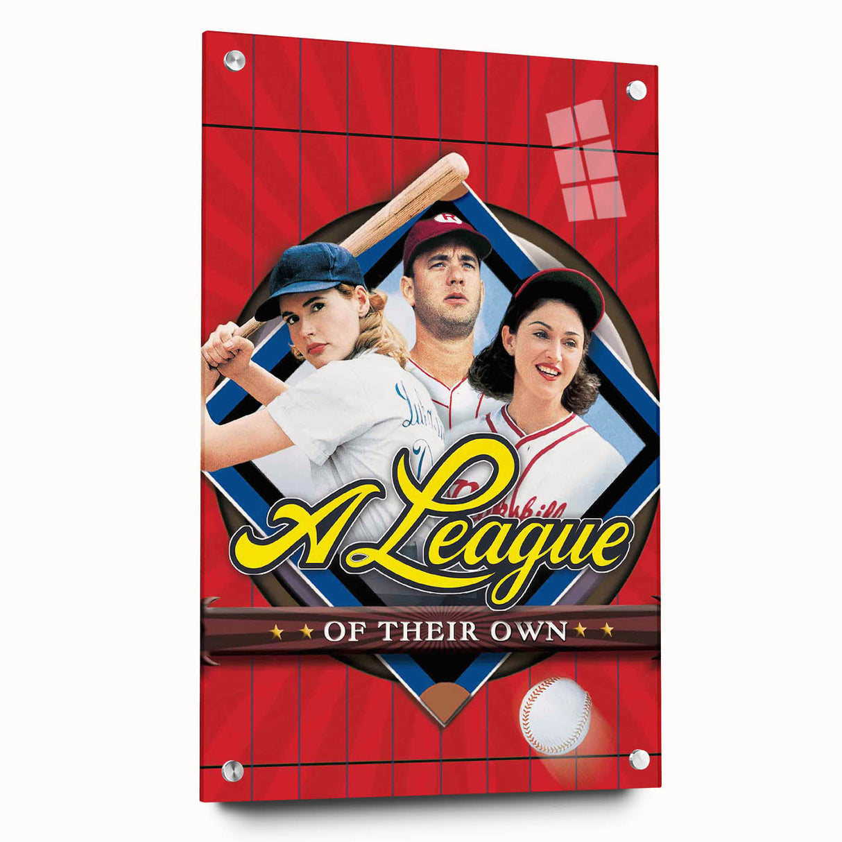 1990s Vintage Movie Poster - Classic 90s Film Art - A League of Their Own