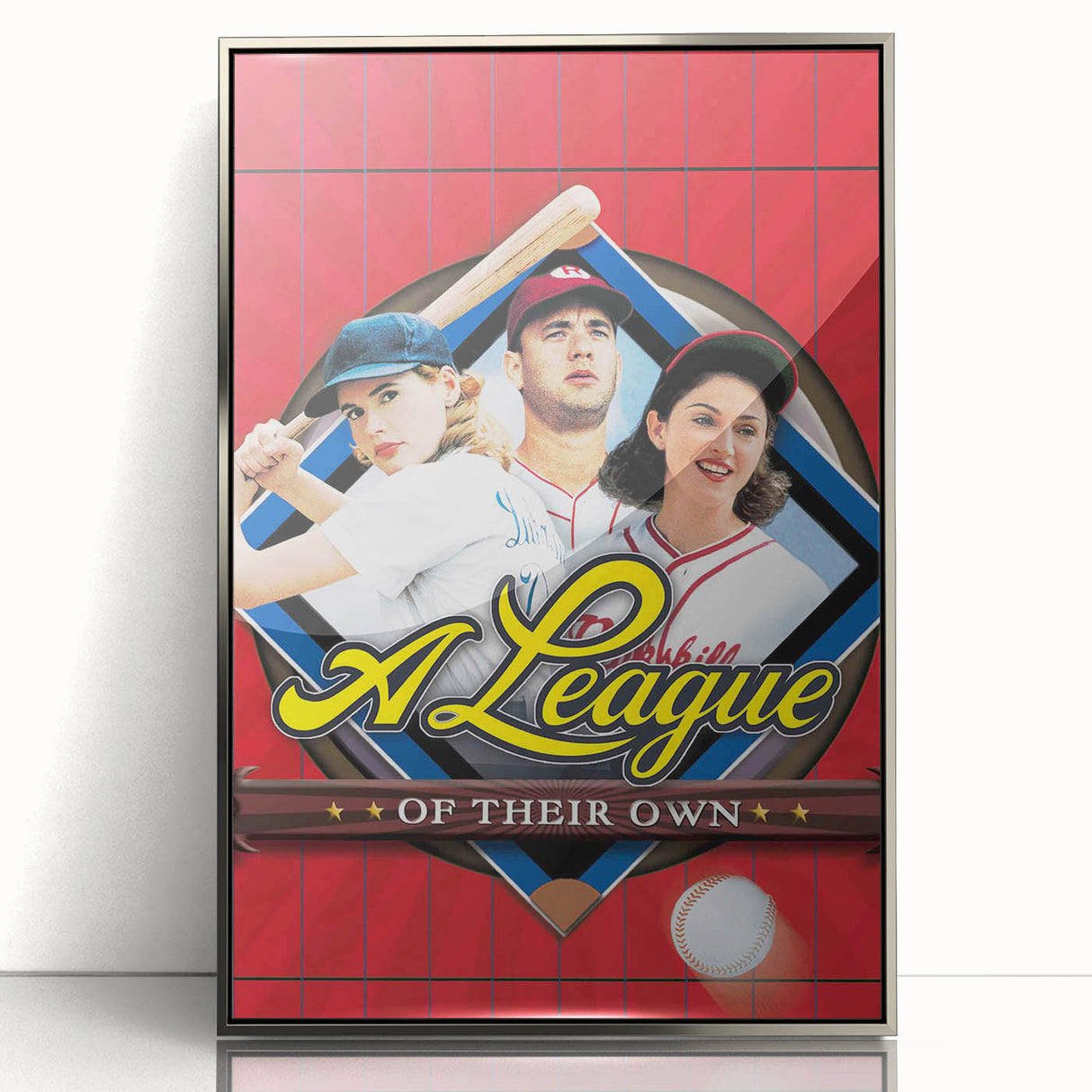 1990s Vintage Movie Poster - Classic 90s Film Art - A League of Their Own