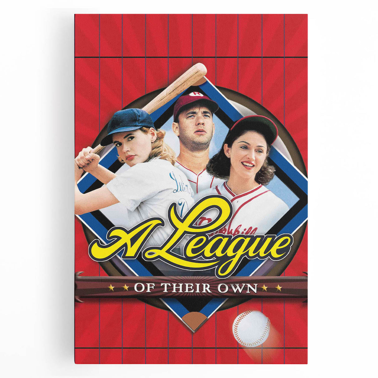 1990s Vintage Movie Poster - Classic 90s Film Art - A League of Their Own