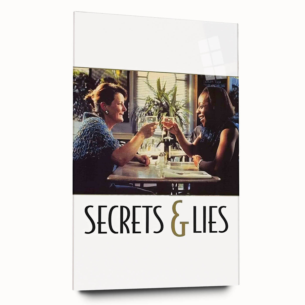 Secrets & Lies 1990s Vintage Movie Poster | Classic 90s Film Art