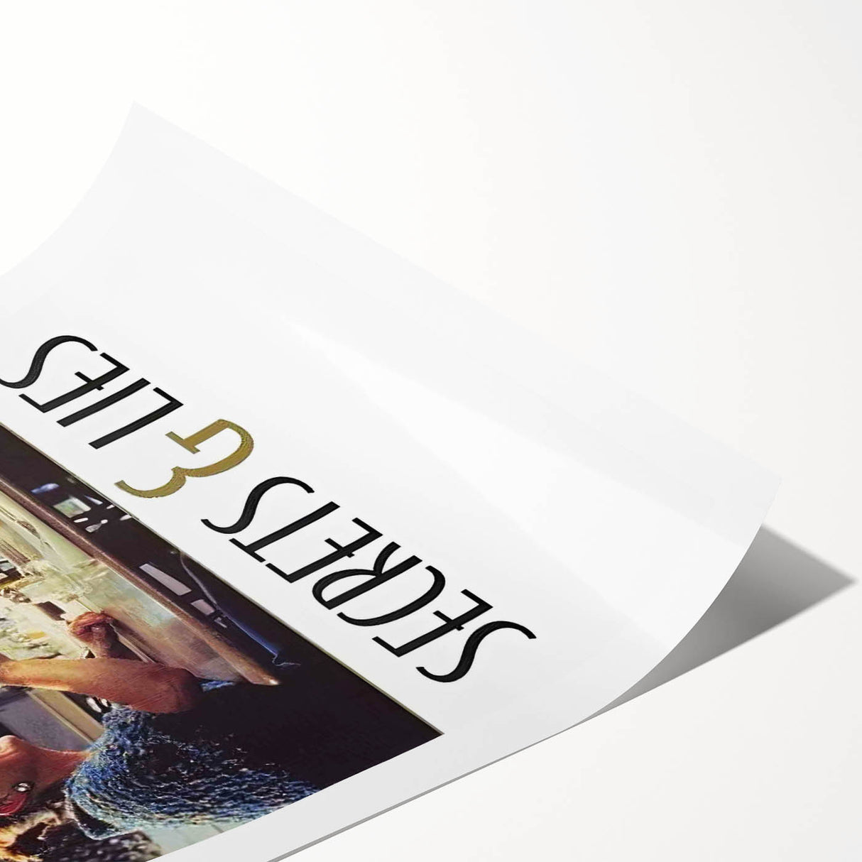 Secrets & Lies 1990s Vintage Movie Poster | Classic 90s Film Art